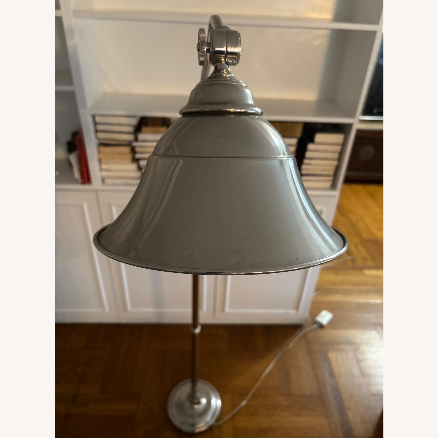Crate & Barrel Bell Shaped Standing Lamp - image-3