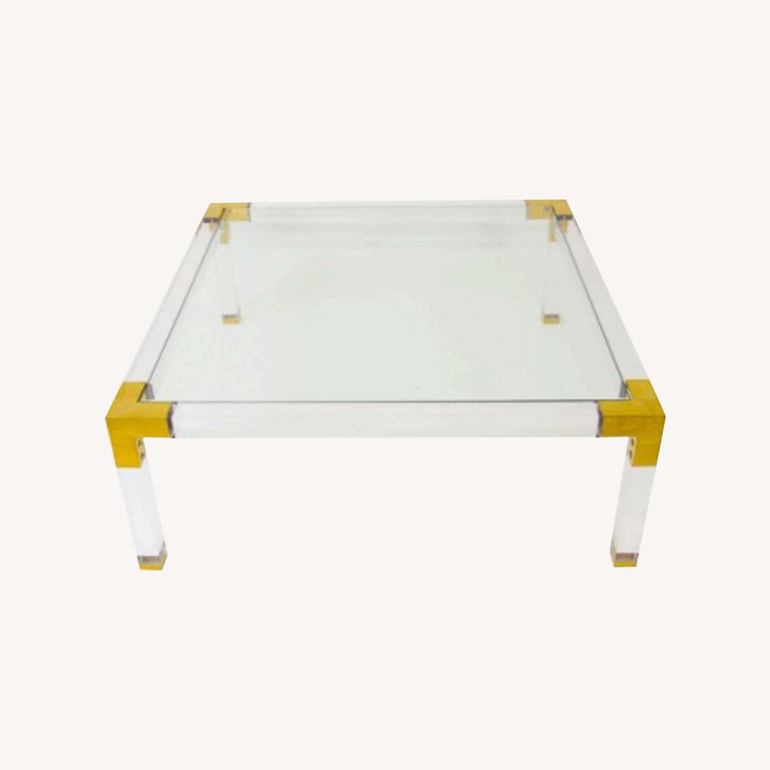 Lucite Coffee Table - image-0