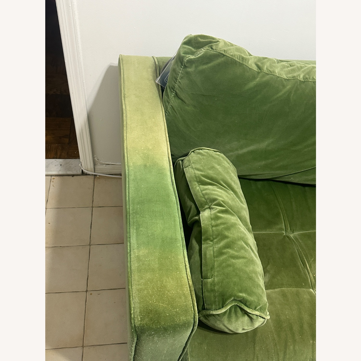 Article Sven Green Velvet Sofa - image-3