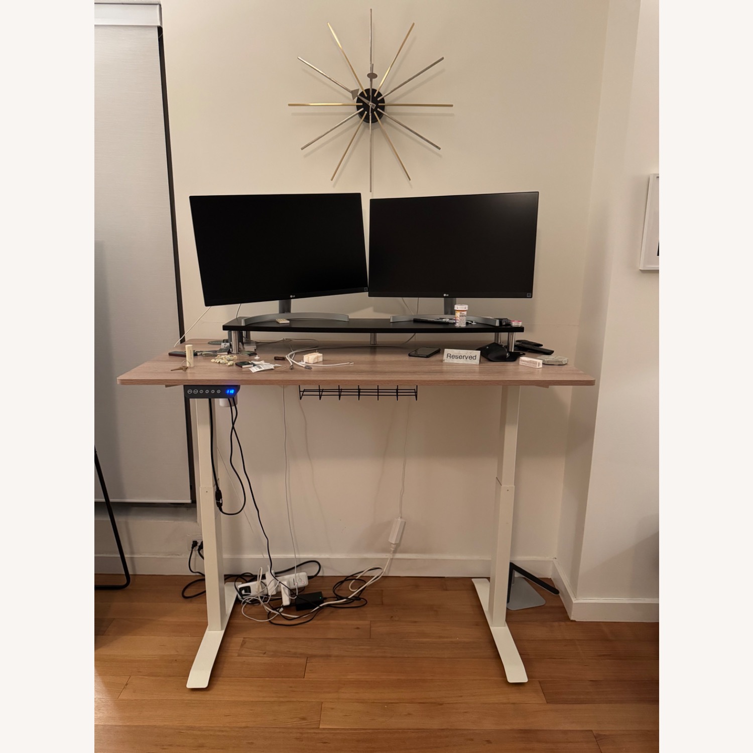 Amazon SHW Maple Standing Desk - image-2