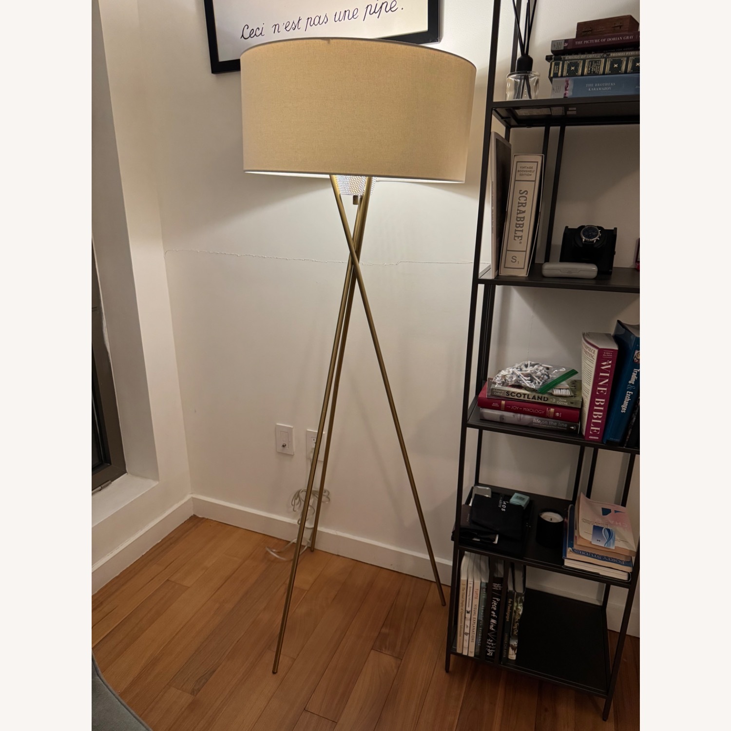 West Elm Mid-Century Tripod Floor Lamp - image-2
