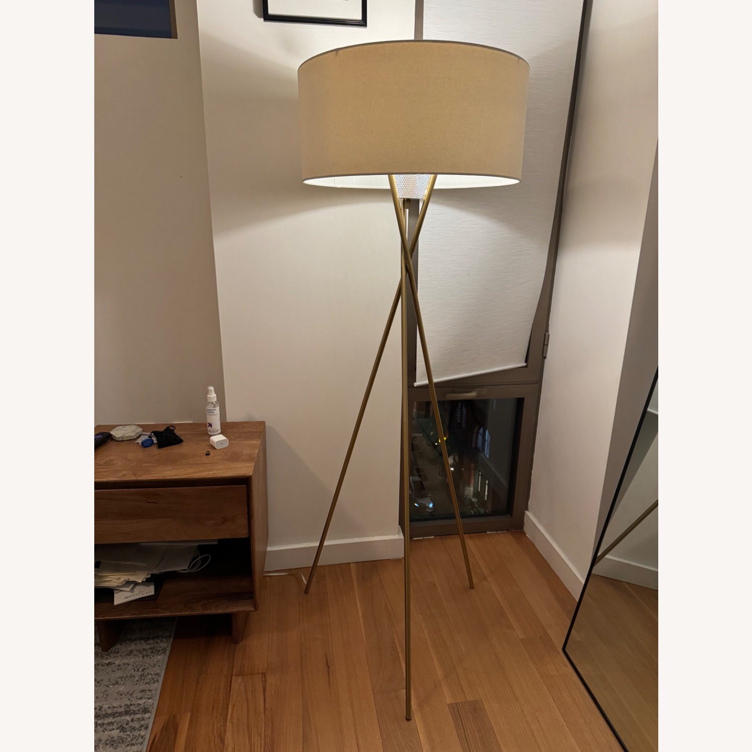 West Elm Mid-Century Tripod Floor Lamp - image-1