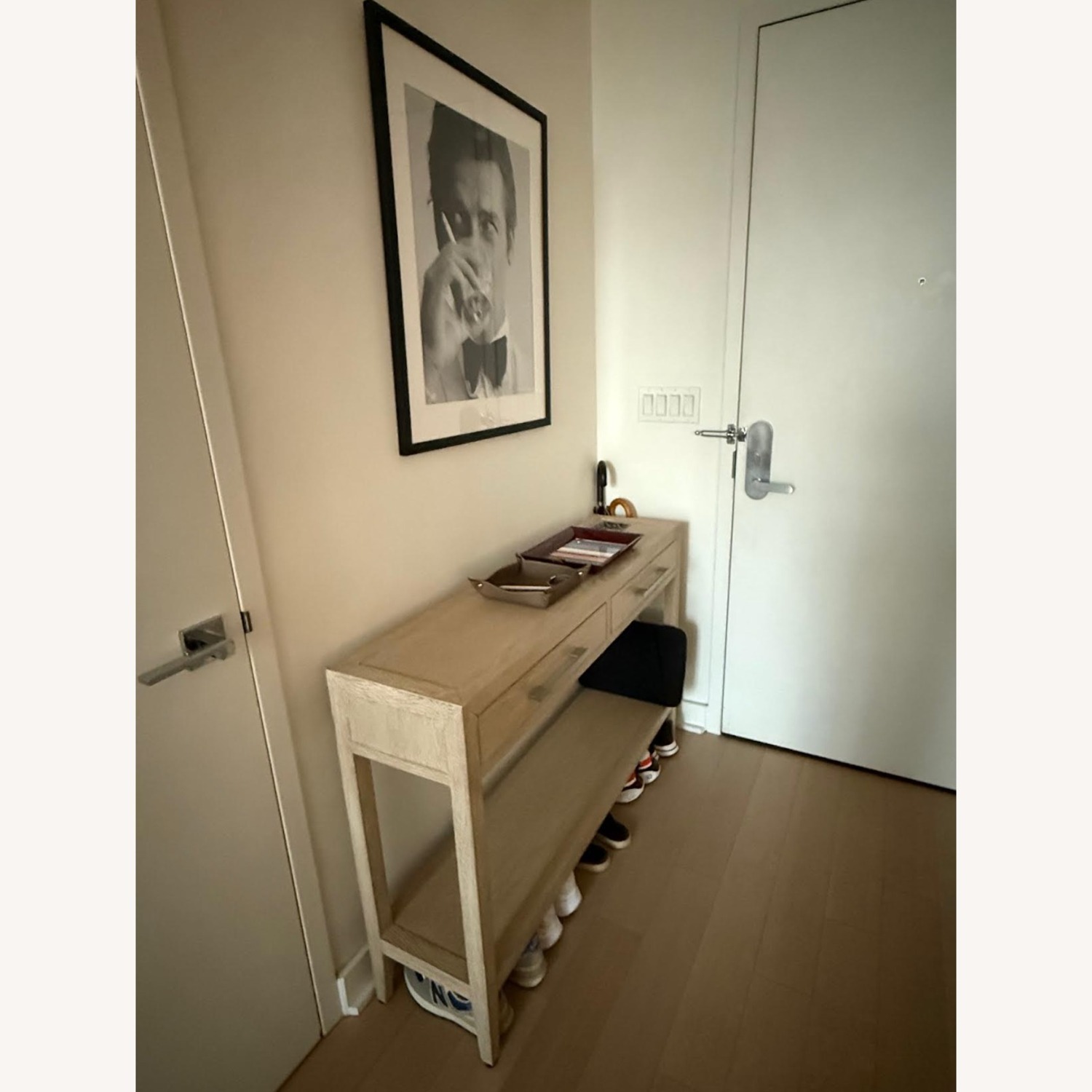 Restoration Hardware French Contemporary 2-Drawer Console Table - image-2