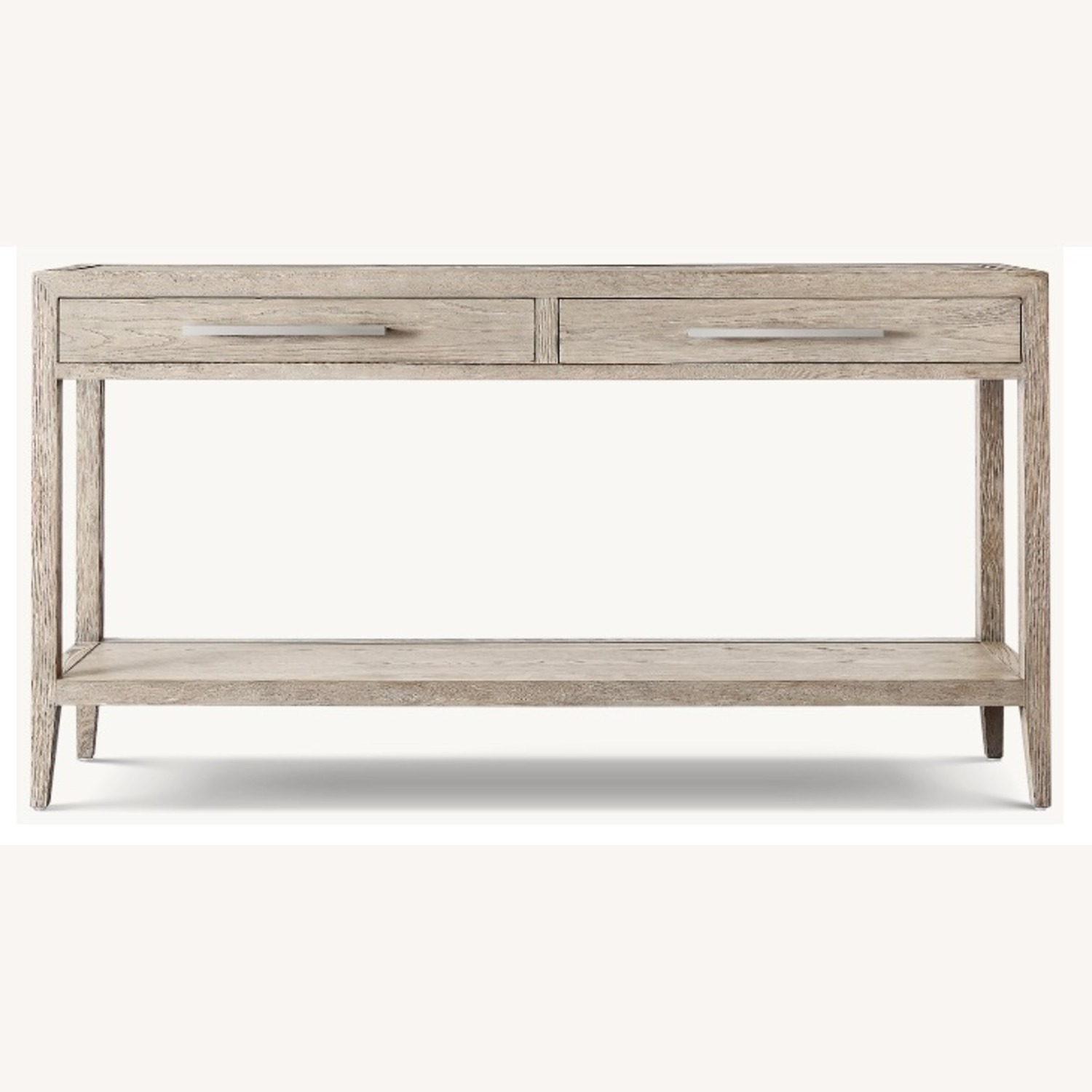 Restoration Hardware French Contemporary 2-Drawer Console Table - image-0
