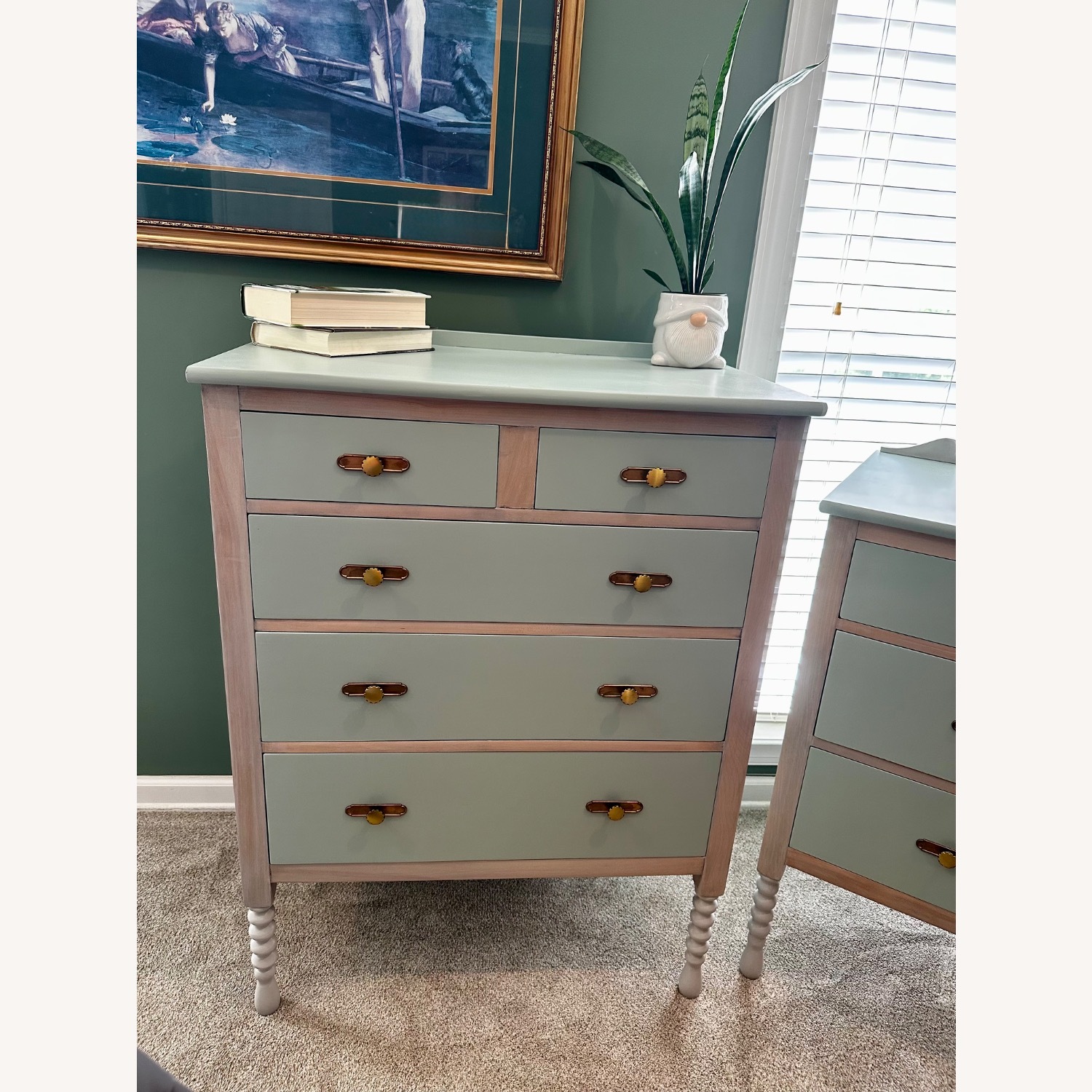 Antique 1920s Northern Furniture Co. Dresser Set - image-4