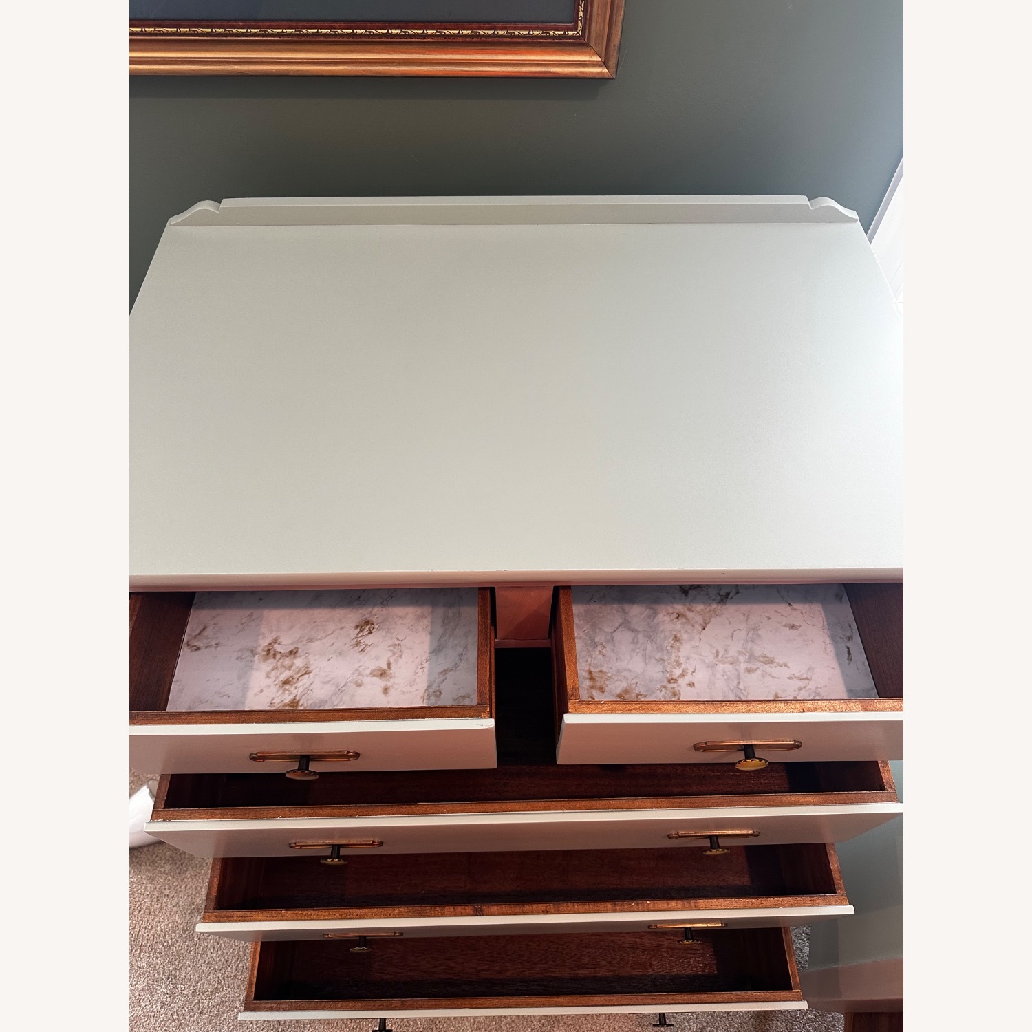 Antique 1920s Northern Furniture Co. Dresser Set - image-8