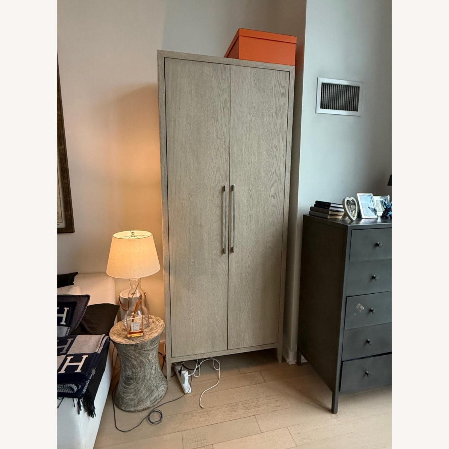 Restoration Hardware French Contemporary Cabinet Wardrobe - image-1