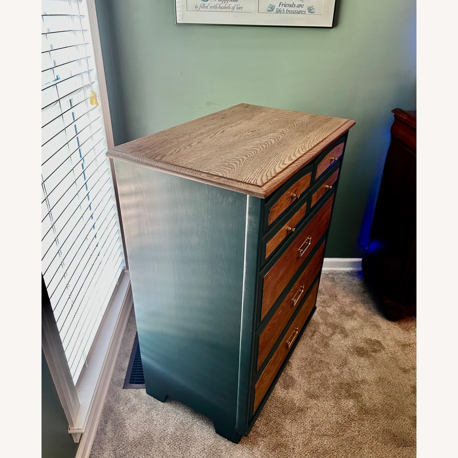Oak Dresser Mid-Century Modern Style - image-3