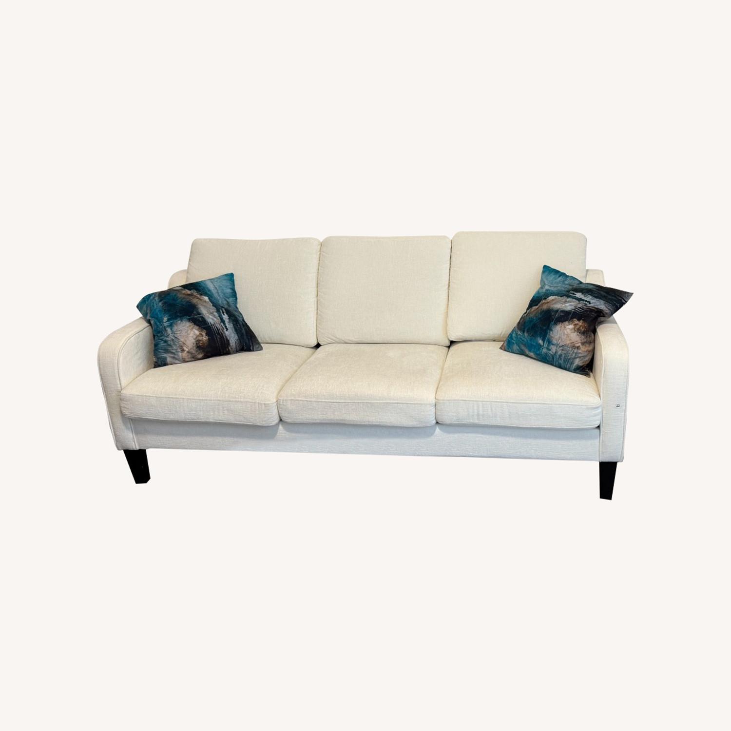 Natural Three Seat Sofa - image-0