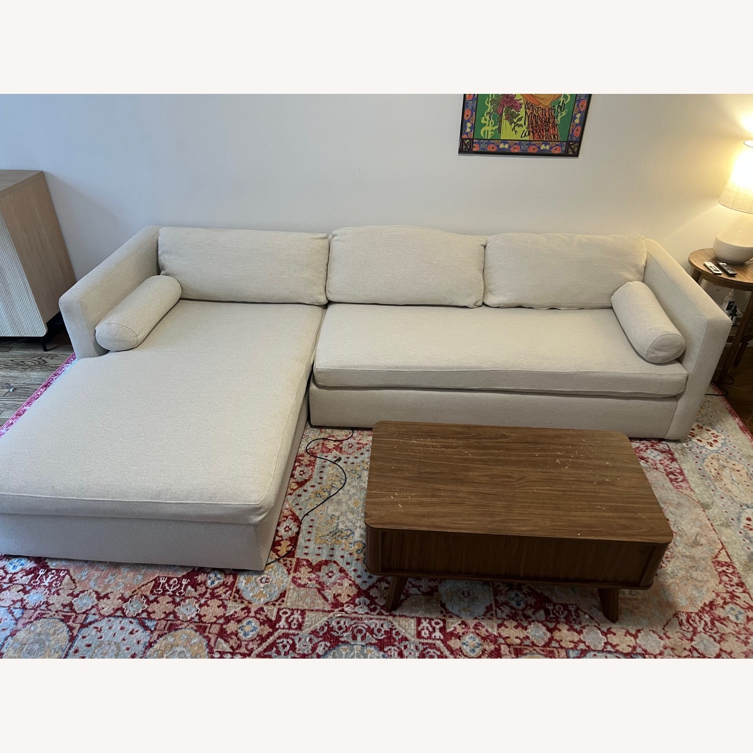 Crate & Barrel Aris 2-Piece Sofa - image-2