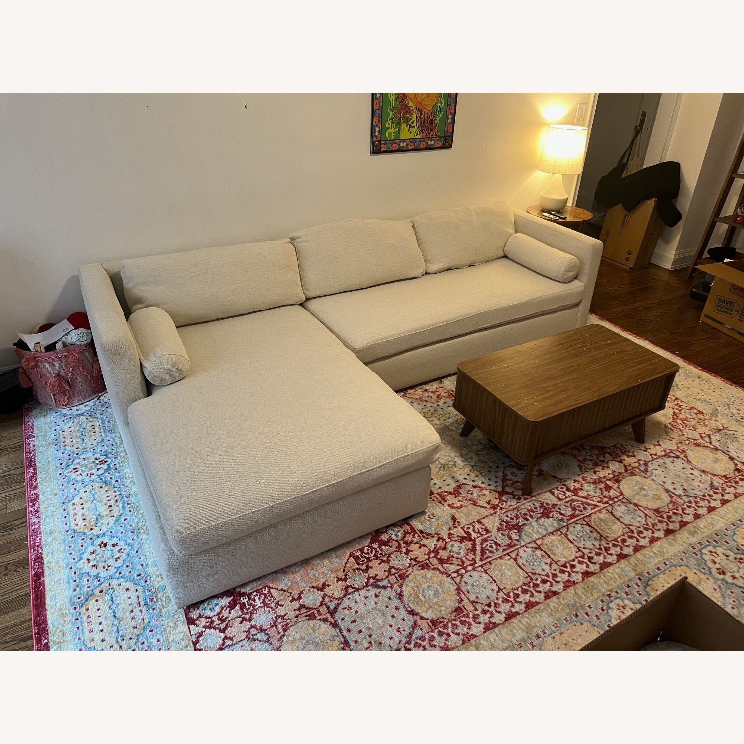 Crate & Barrel Aris 2-Piece Sofa - image-1