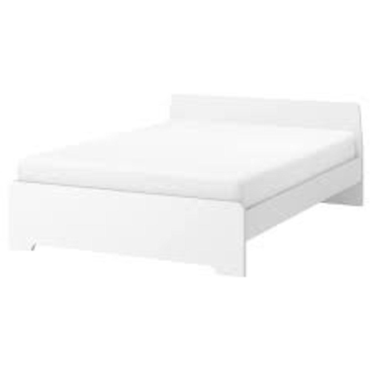 IKEA White Bed Frame Full Size - image-5