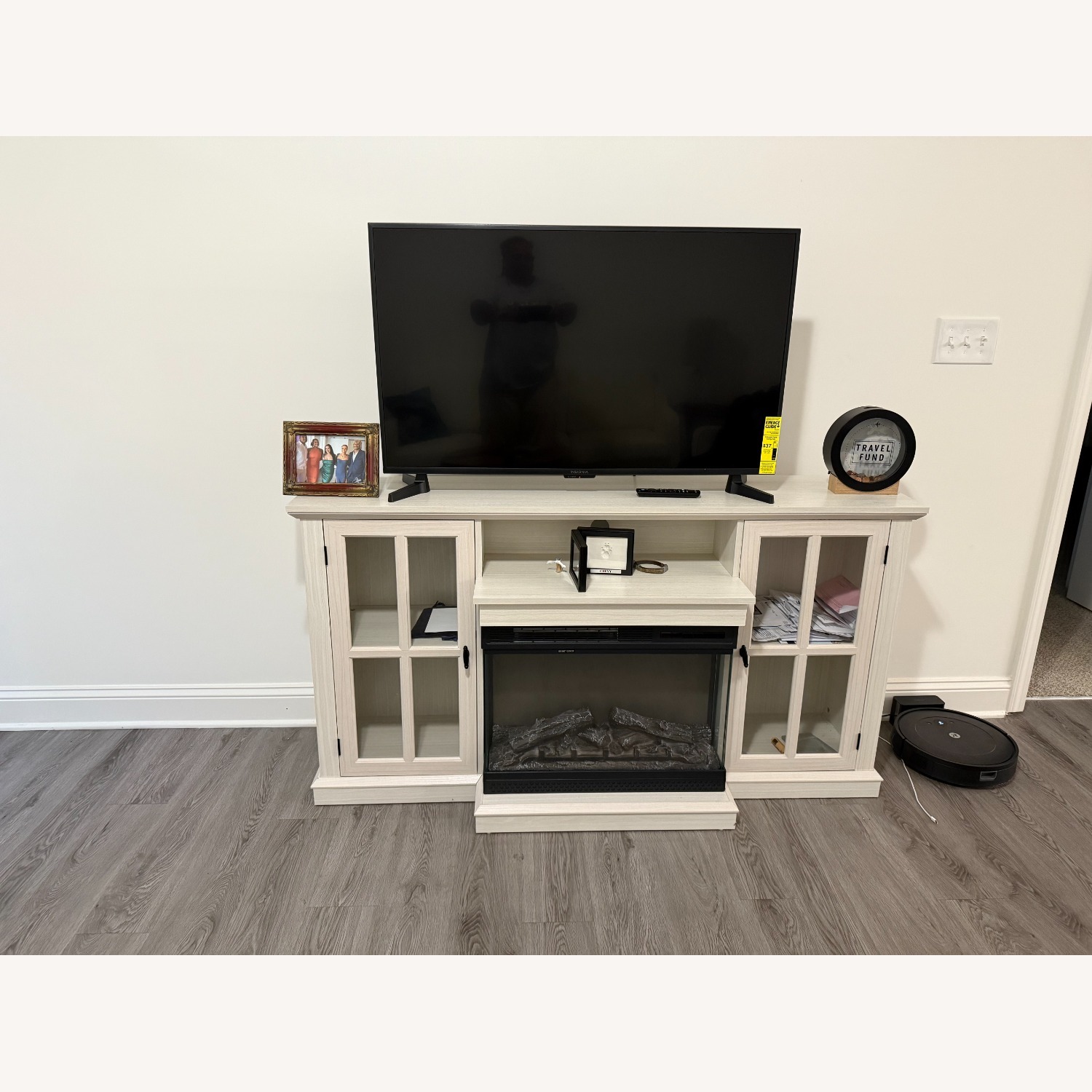 TV Stand with Electric Fireplace - image-5