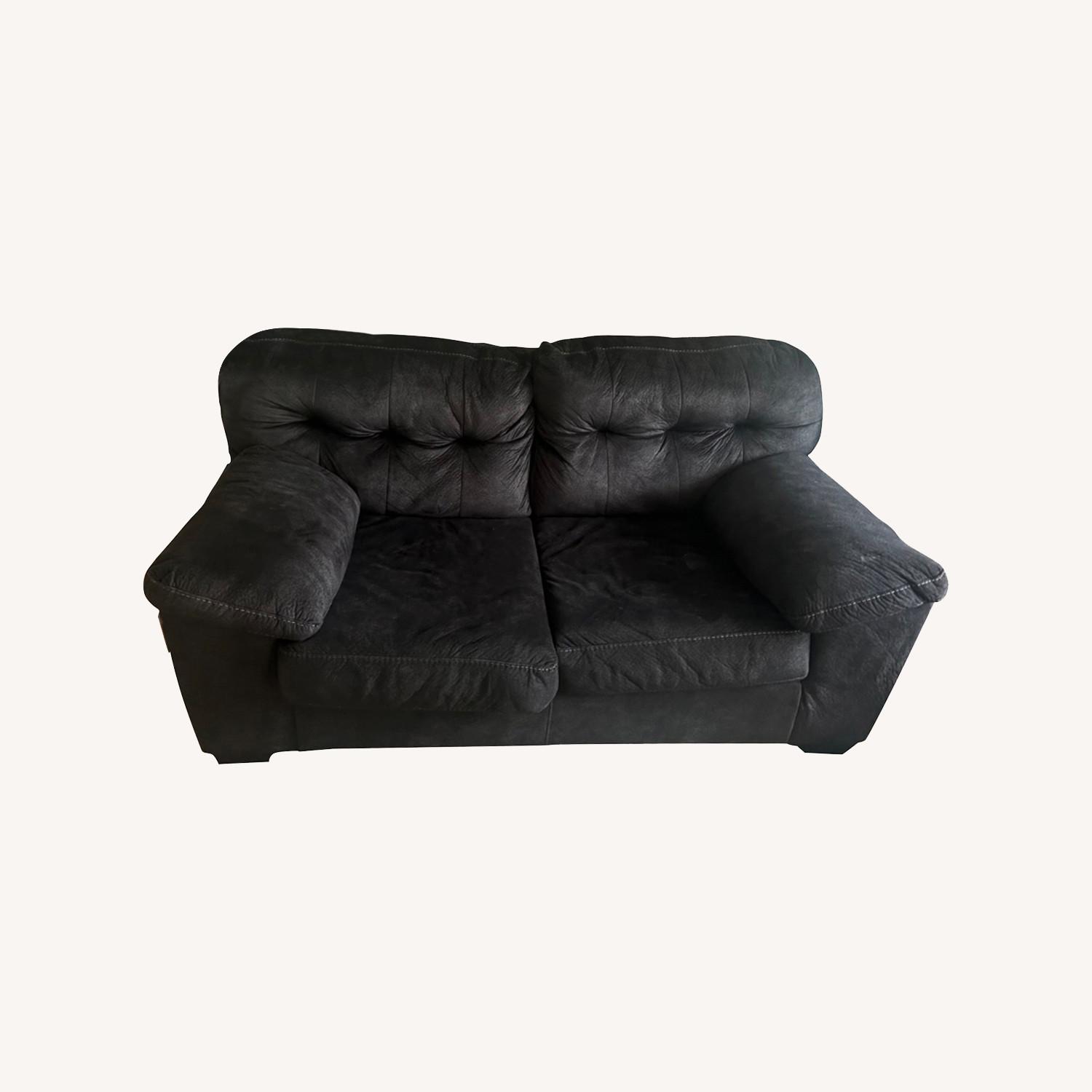 Navy Blue Couch - image-0
