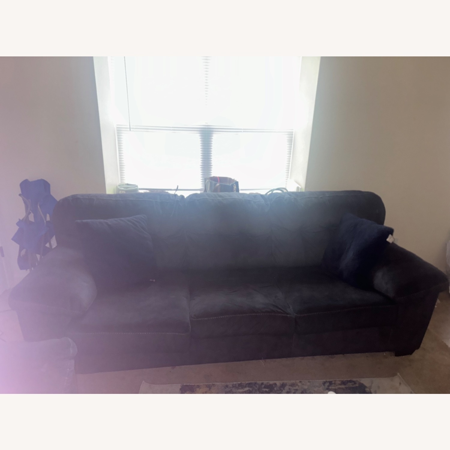 Navy Blue Couch - image-3