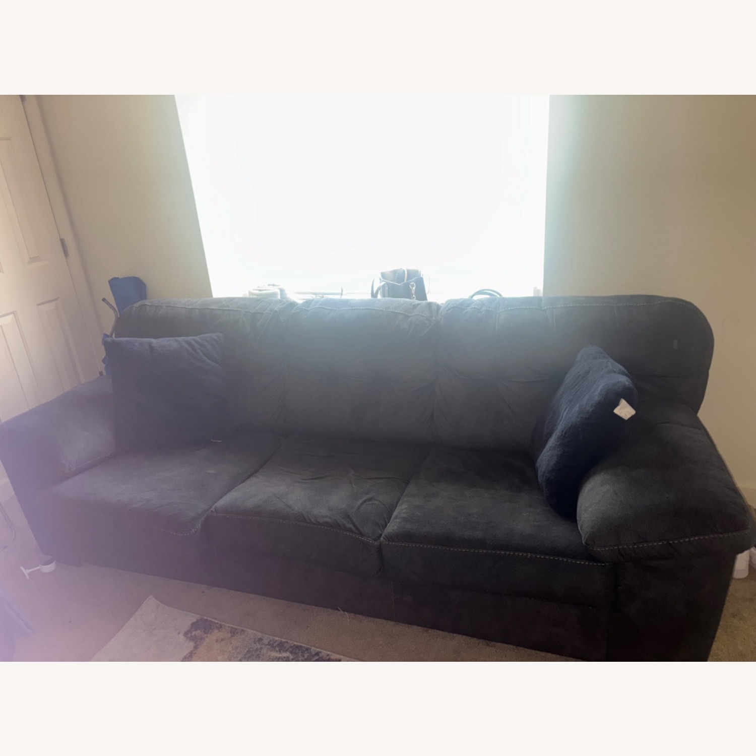 Navy Blue Couch - image-6