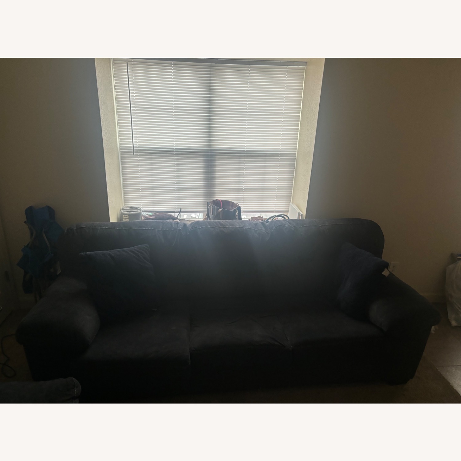 Navy Blue Couch - image-5