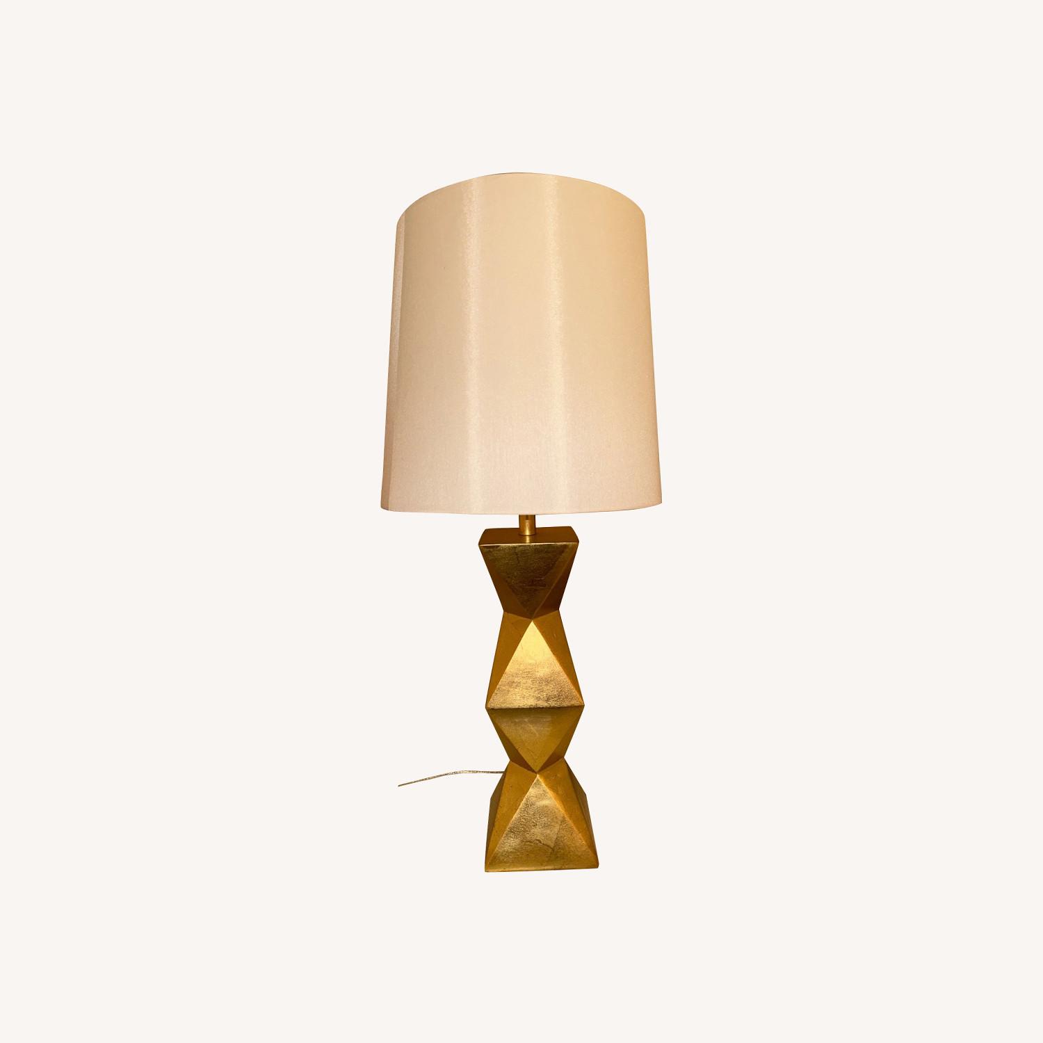 Z Gallerie Gold Table Lamps - image-0