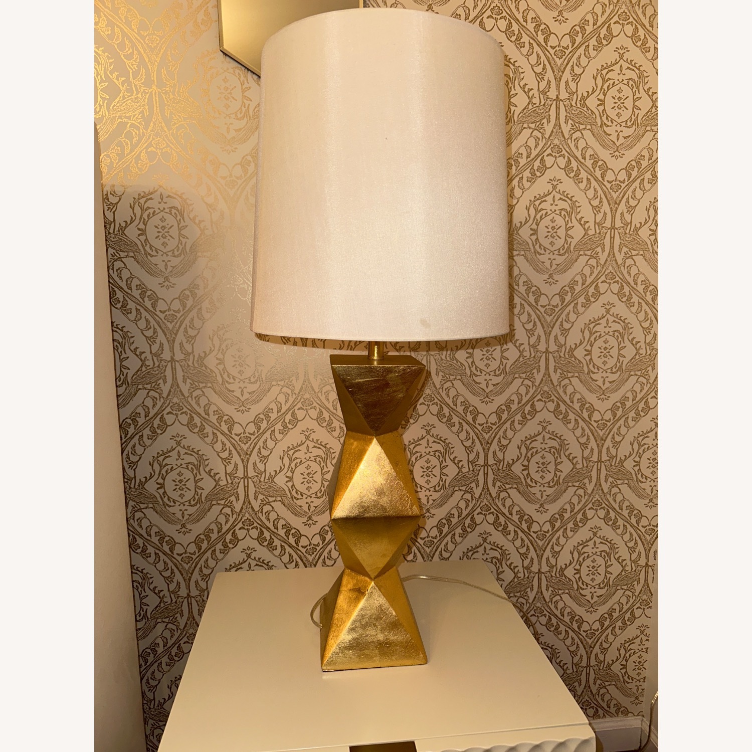 Z Gallerie Gold Table Lamps - image-6