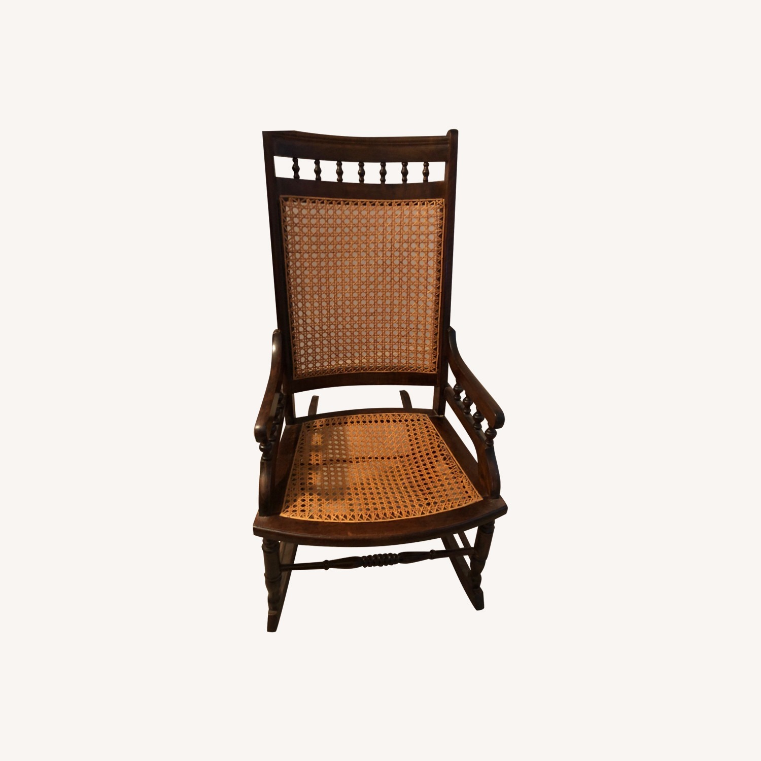 Rattan Rocking Chair - image-0