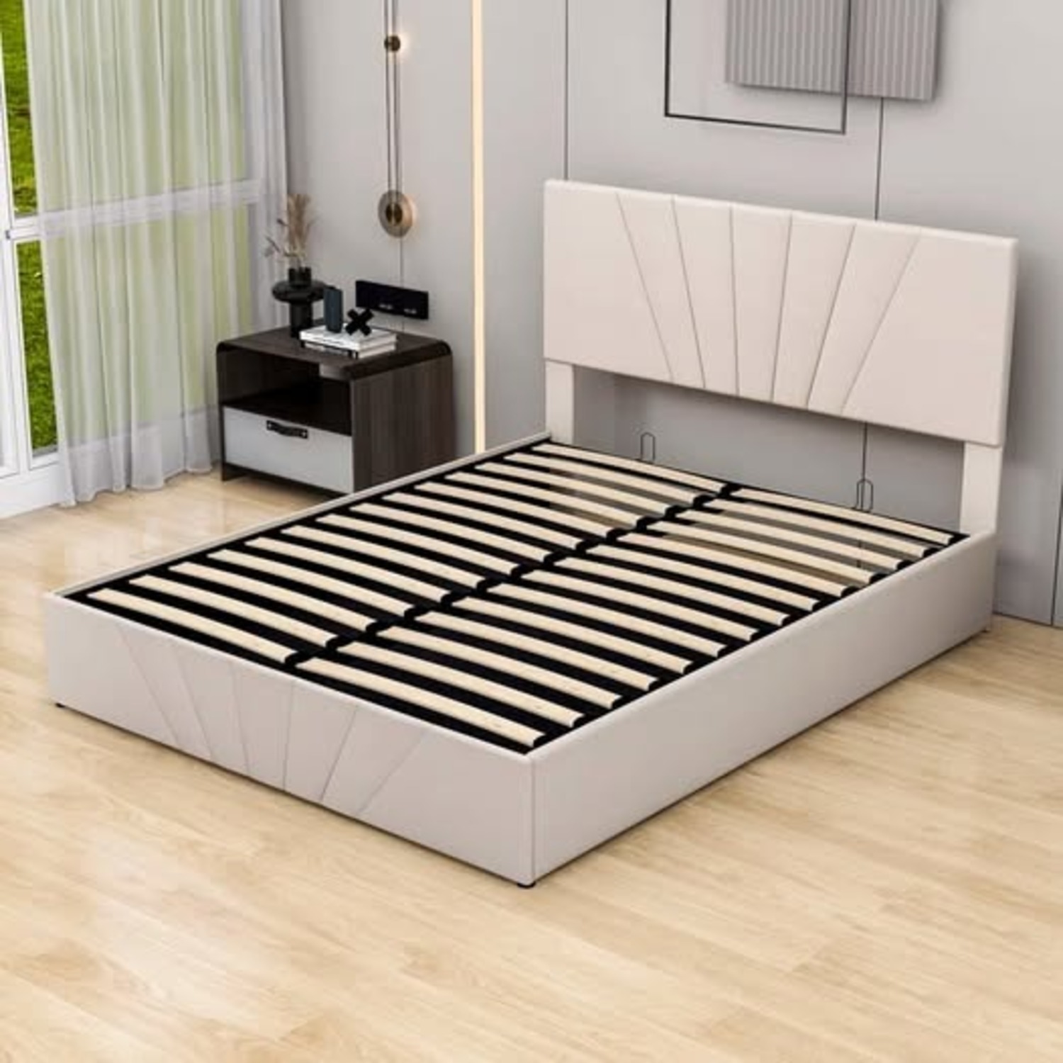 Tihanna Storage Platform Bed - image-1