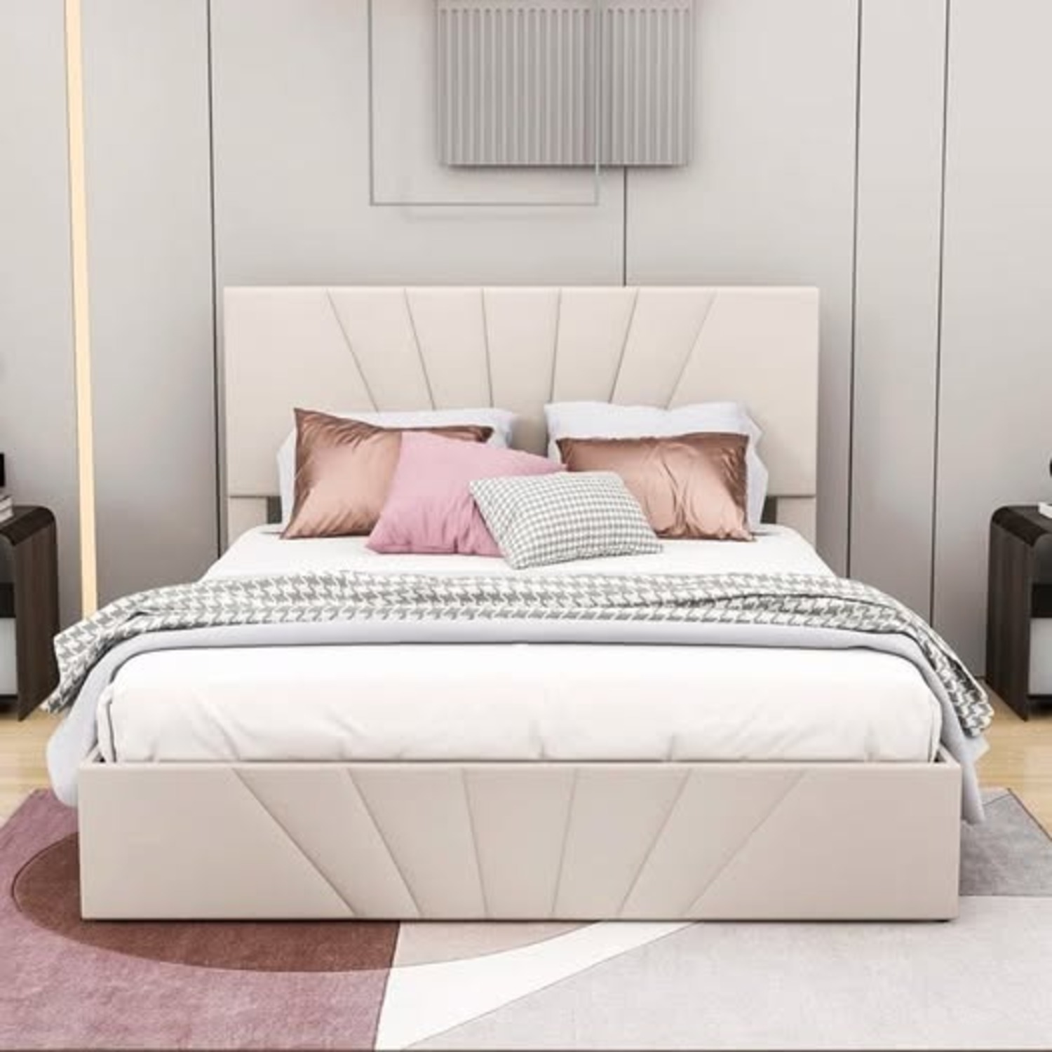 Tihanna Storage Platform Bed - image-0
