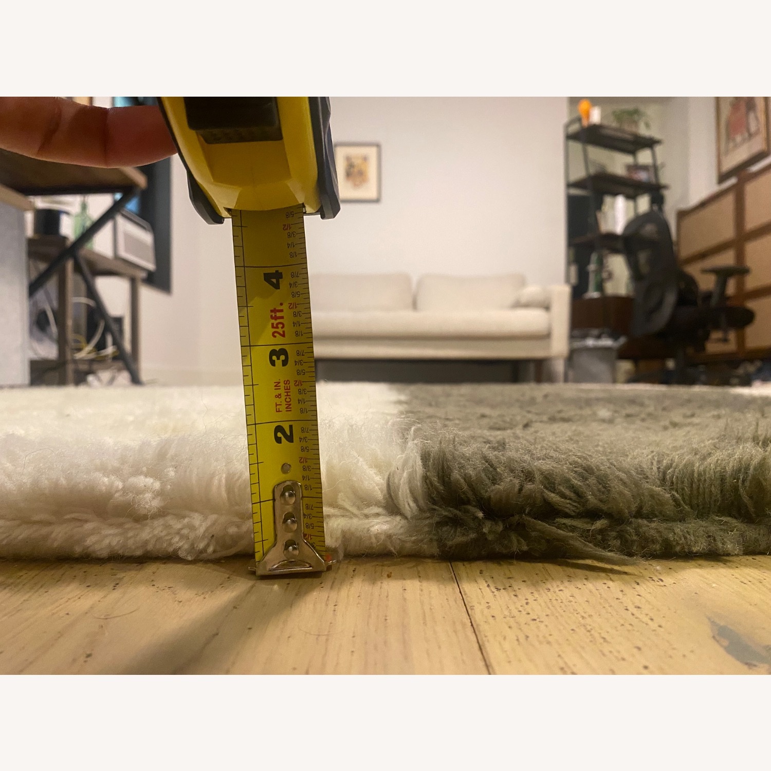 West Elm Modern Wave Shag Wool 9x12 Rug - image-2