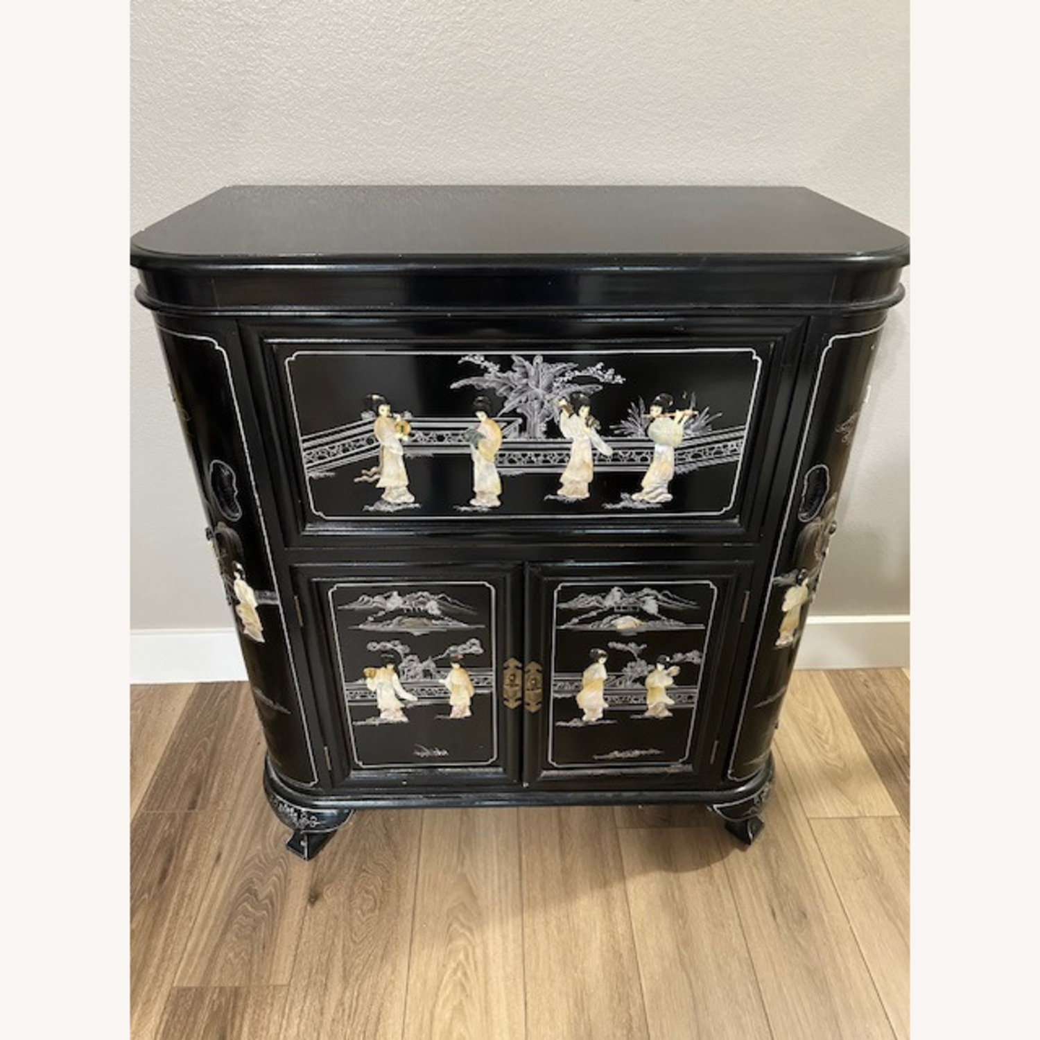 Oriental Furnishings Liquor Cabinet - image-1