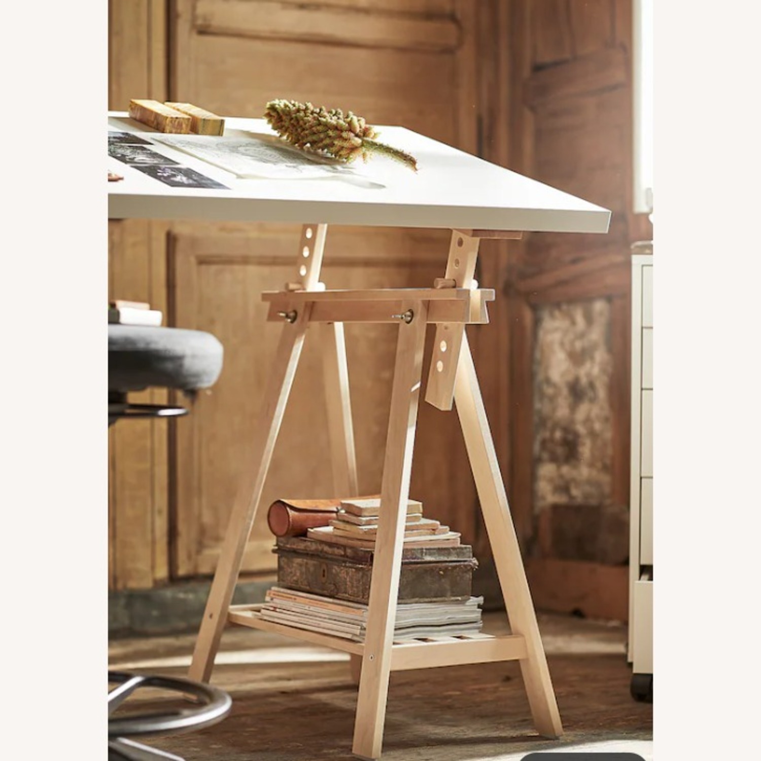 IKEA LAGKAPTEN / MITTBACK Adjustable Desk - image-5