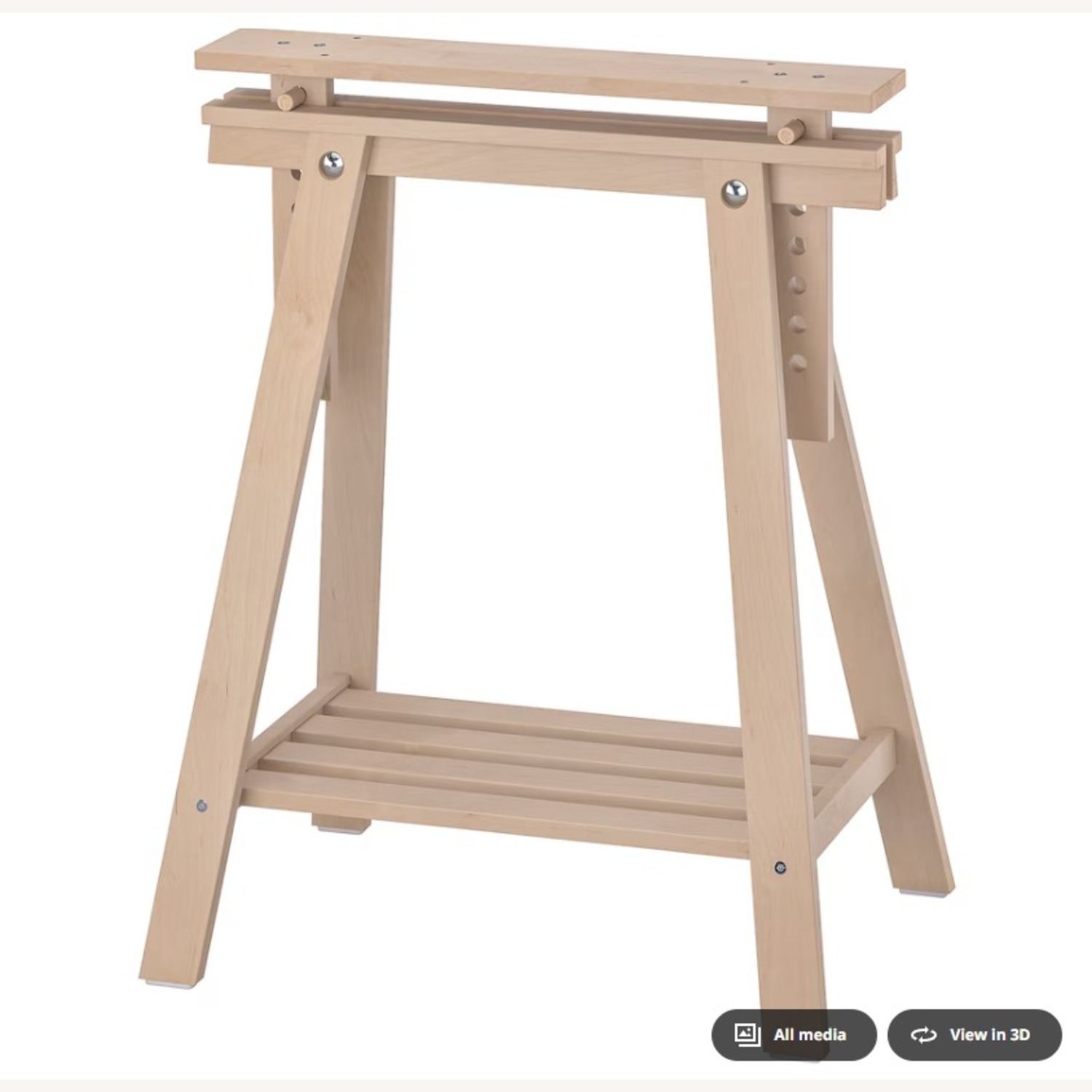 IKEA LAGKAPTEN / MITTBACK Adjustable Desk - image-3