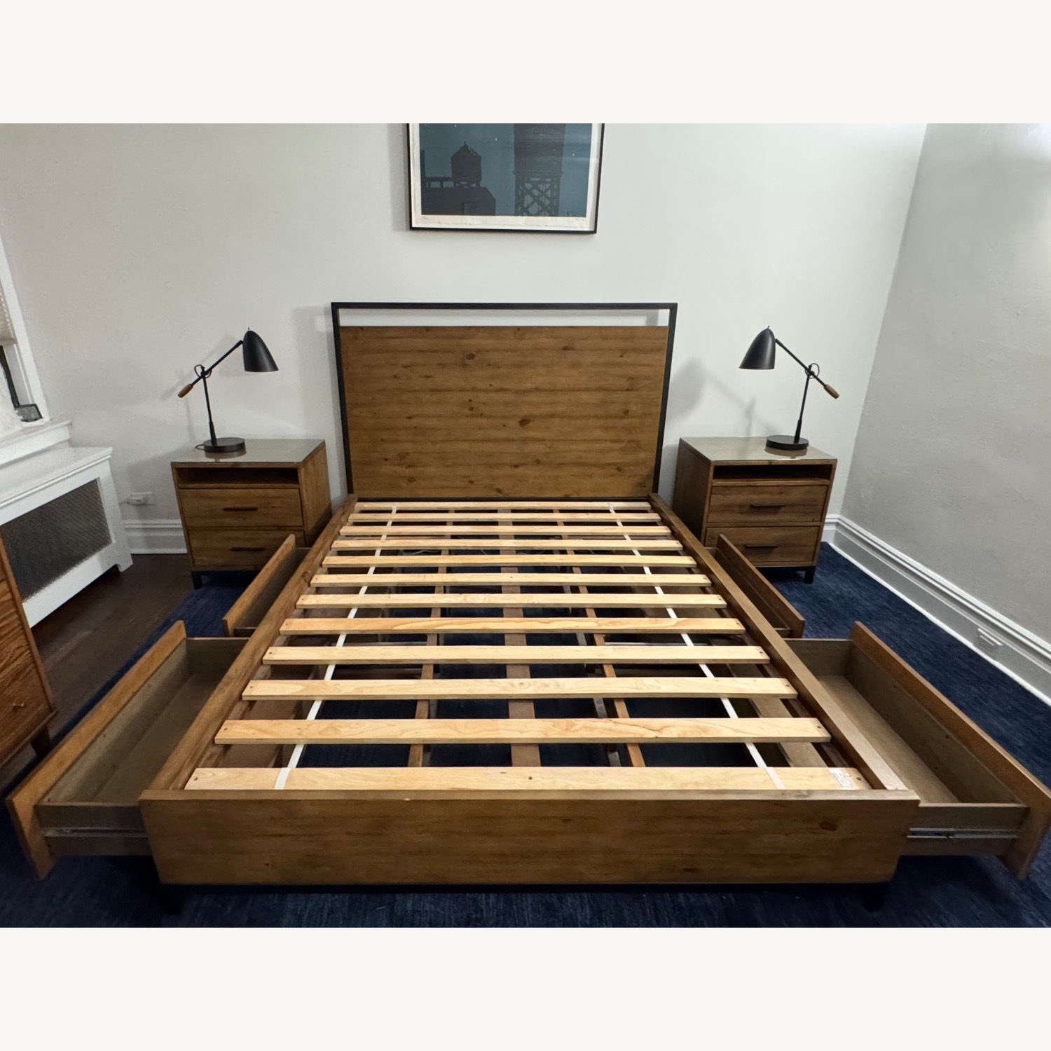 Macy's Gatlin Storage Queen Platform Bed - image-1