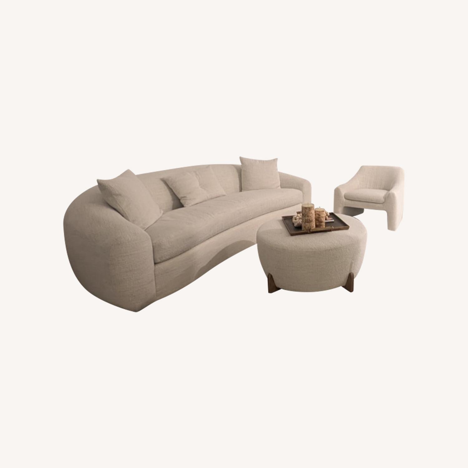 White Sofa - image-0