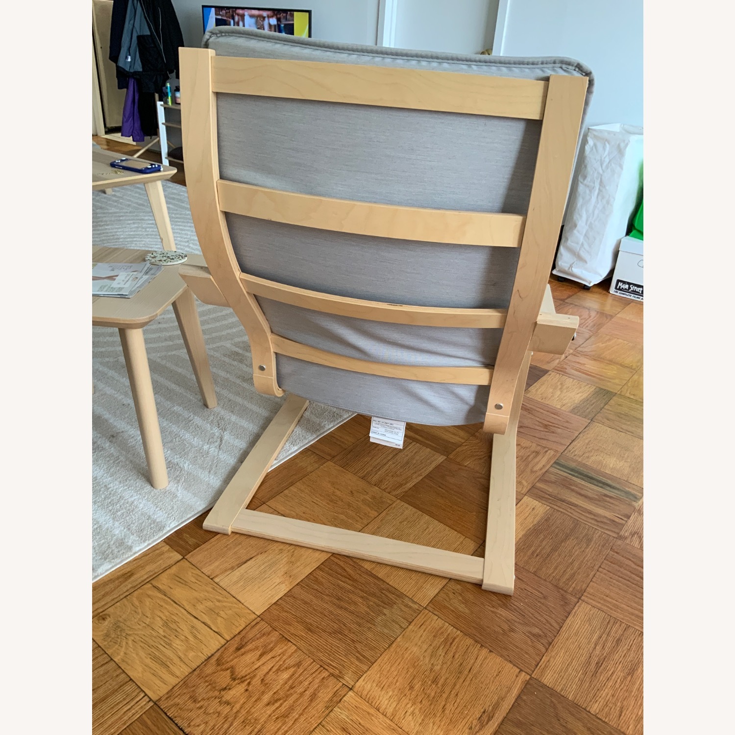 IKEA POANG Chair & Ottoman - image-5