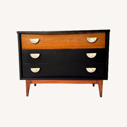 Used Restored Black Dresser Sideboard MCM Low-boy for sale on AptDeco