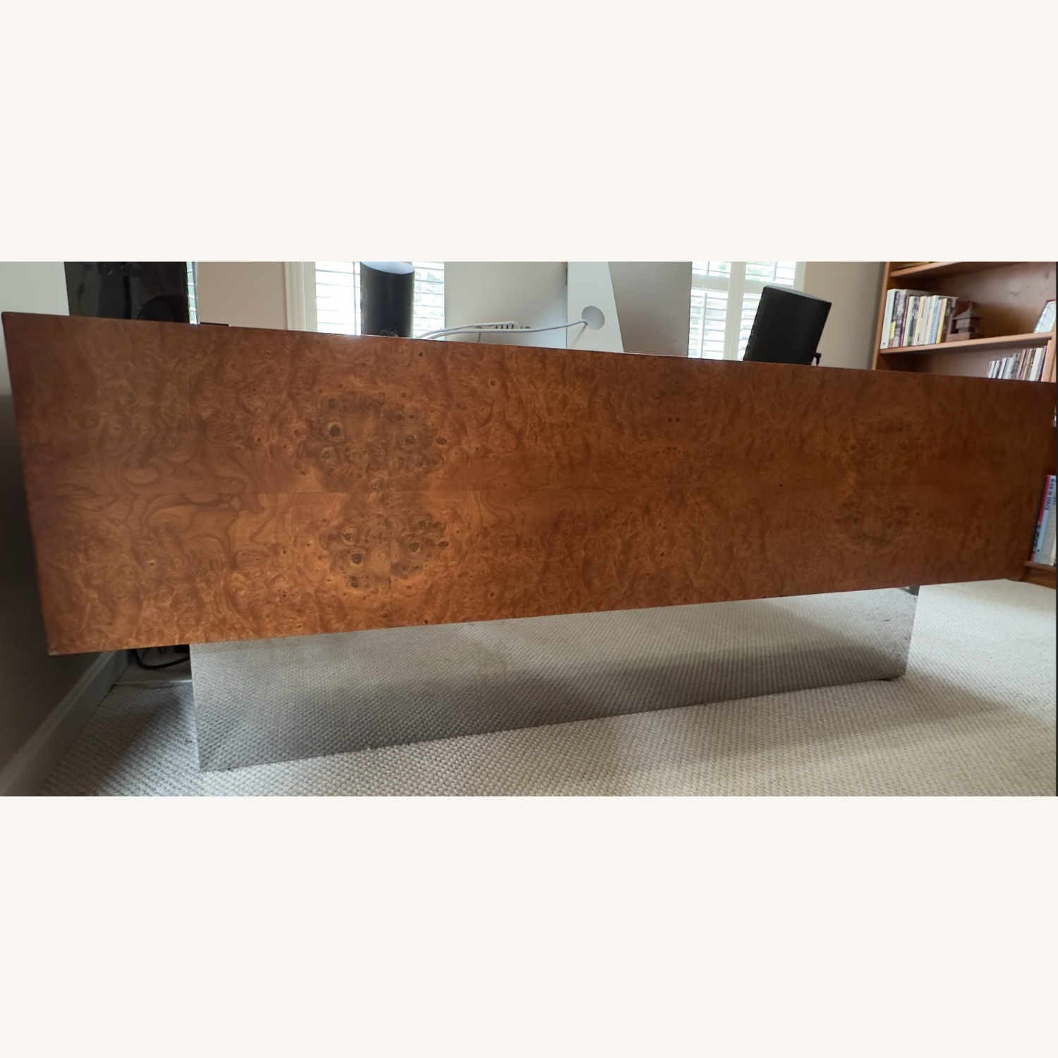 Seville Executive Desk and Credenza - image-1
