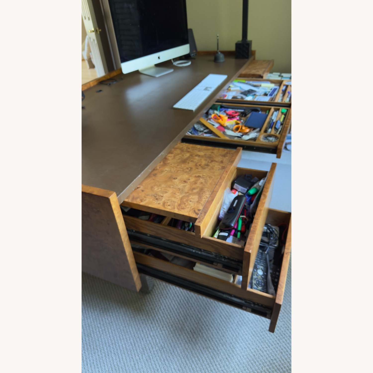 Seville Executive Desk and Credenza - image-4