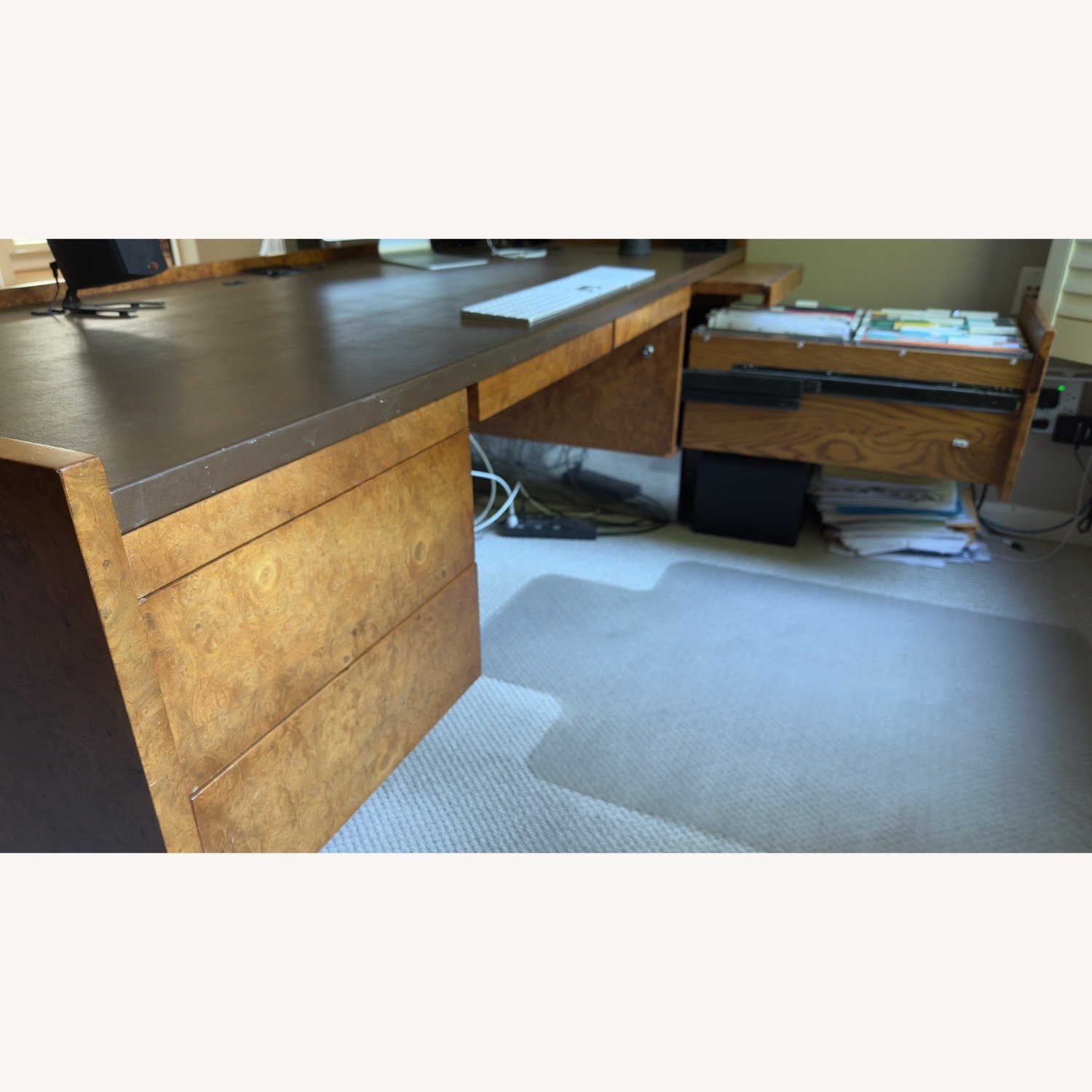 Seville Executive Desk and Credenza - image-3