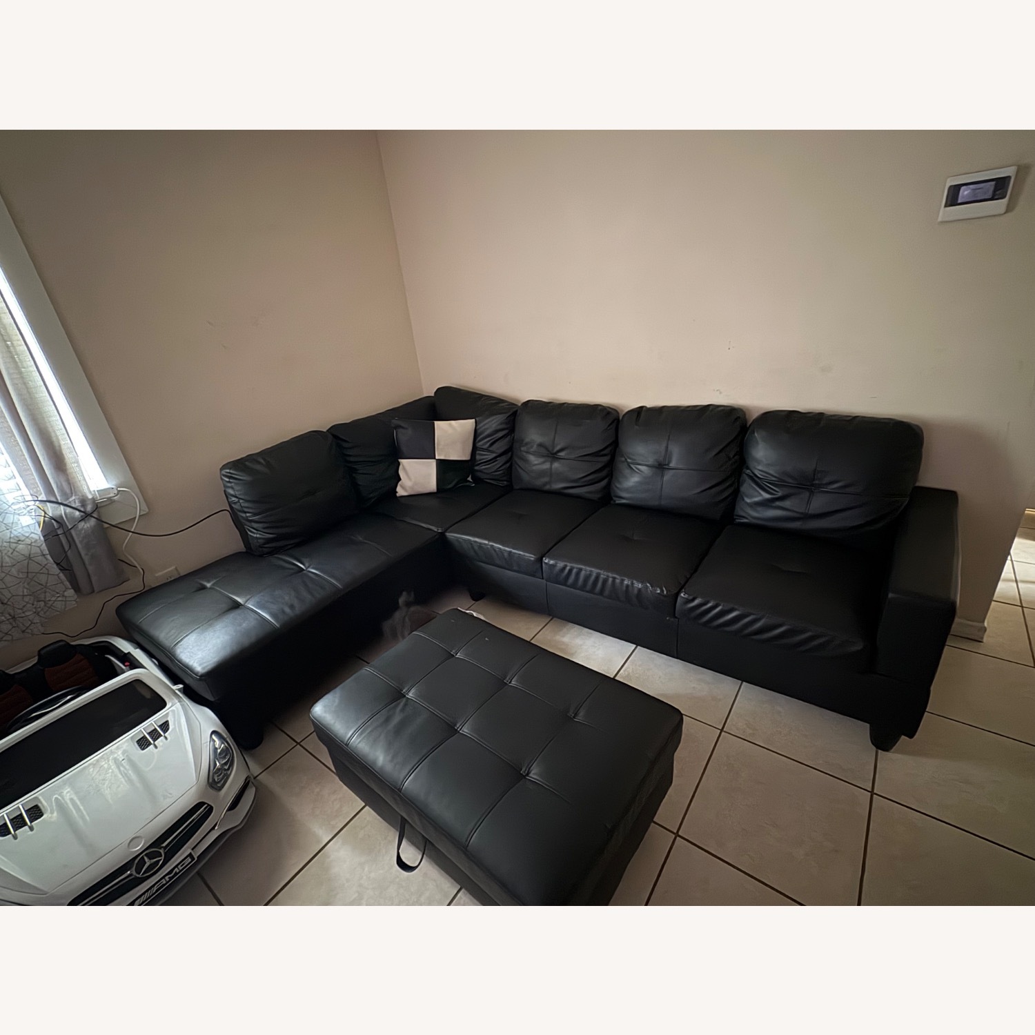 Mavretta Sofa with Ottoman that Opens - image-1