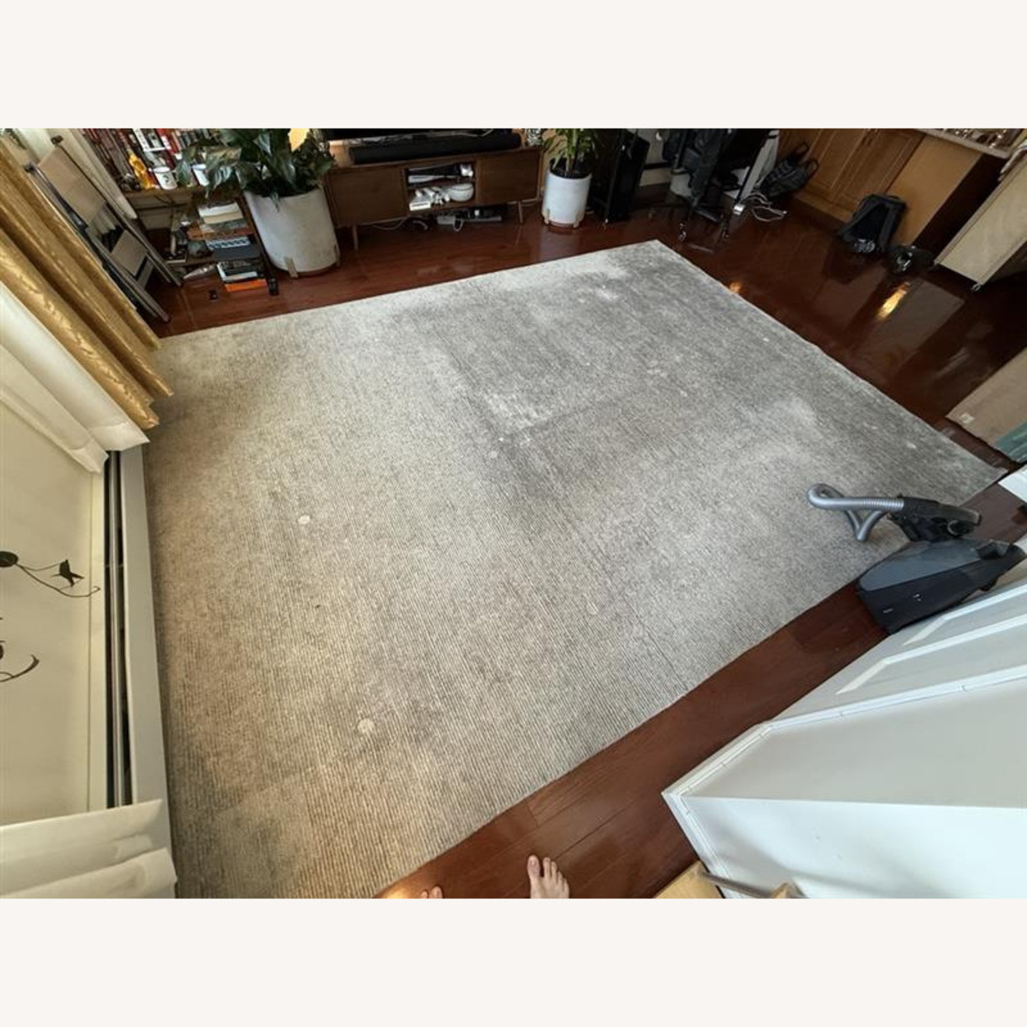 RH Korda Fog Grey Rug - image-2