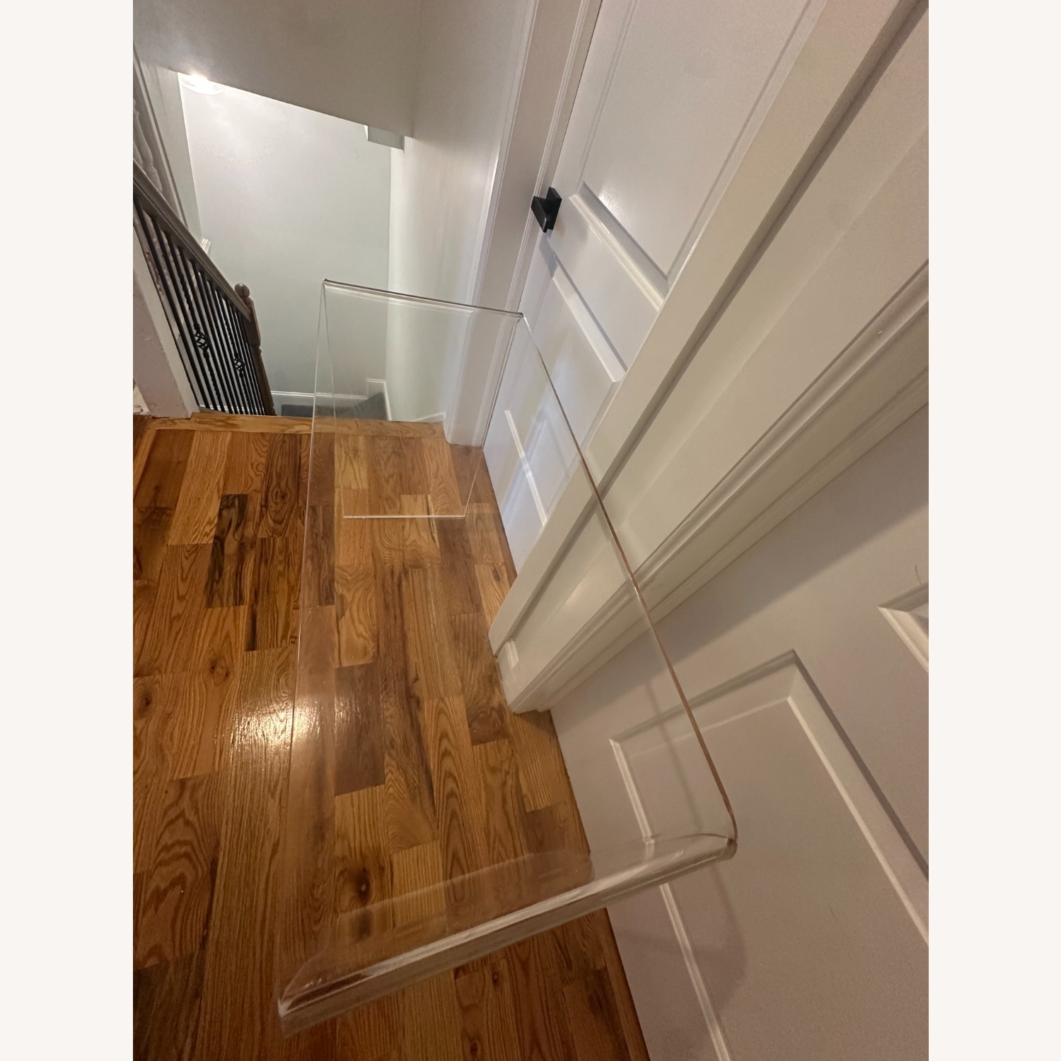 CB2 Acrylic Console Table - image-2