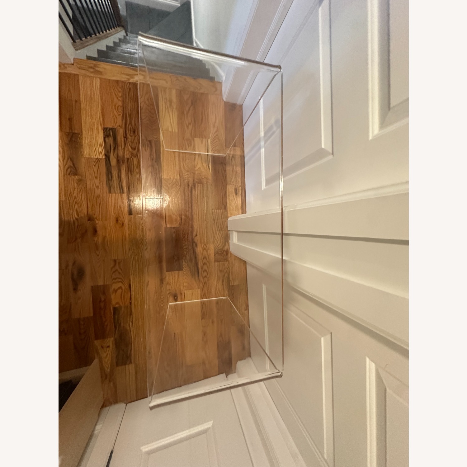 CB2 Acrylic Console Table - image-4