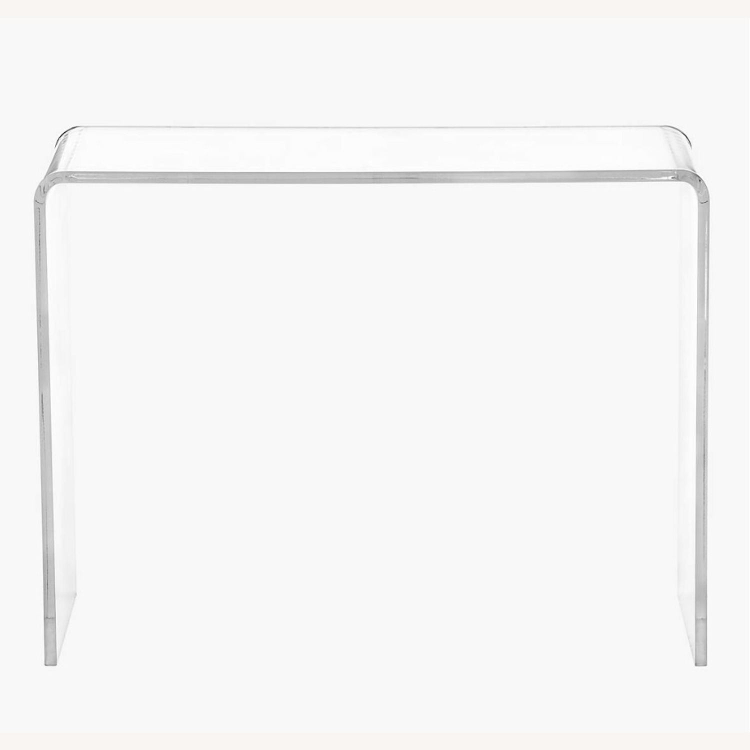 CB2 Acrylic Console Table - image-6