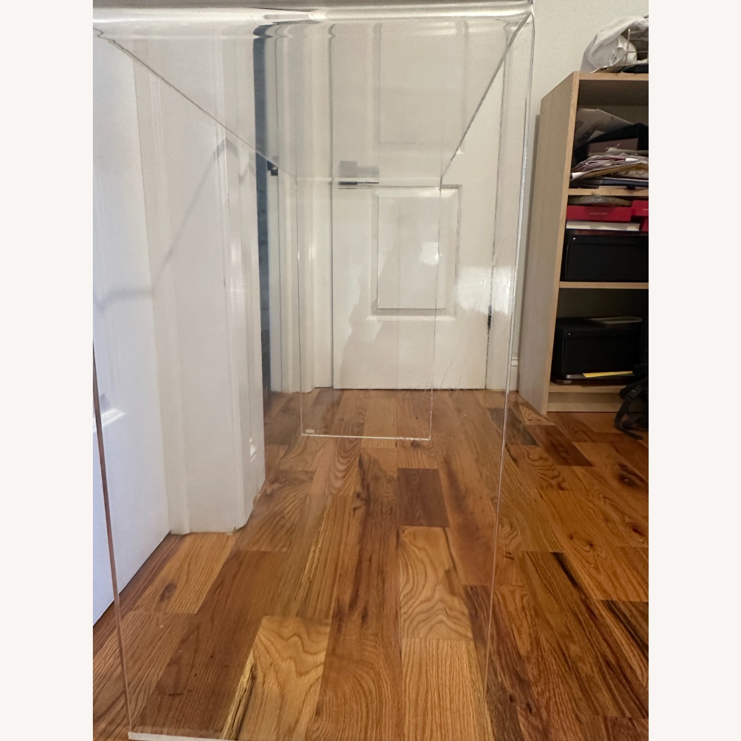 CB2 Acrylic Console Table - image-3