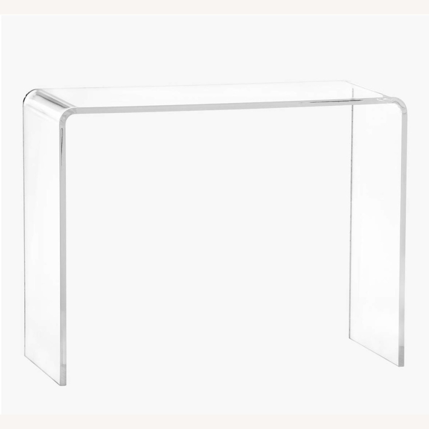 CB2 Acrylic Console Table - image-7