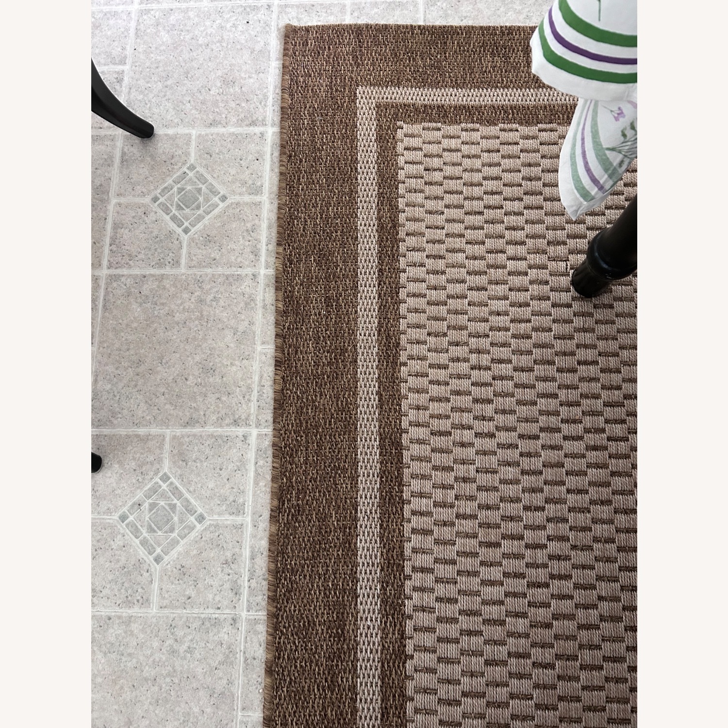 Beach Area Rug Foyer or Kitchen - image-1