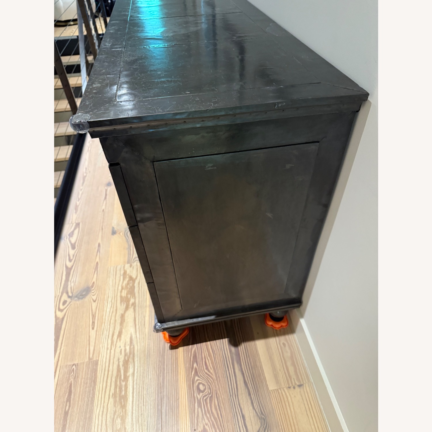 Restoration Hardware Annecy Metal-Wrapped 7-Drawer Dresser - image-4