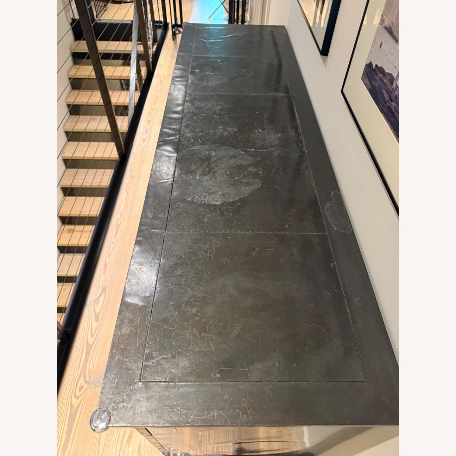 Restoration Hardware Annecy Metal-Wrapped 7-Drawer Dresser - image-2