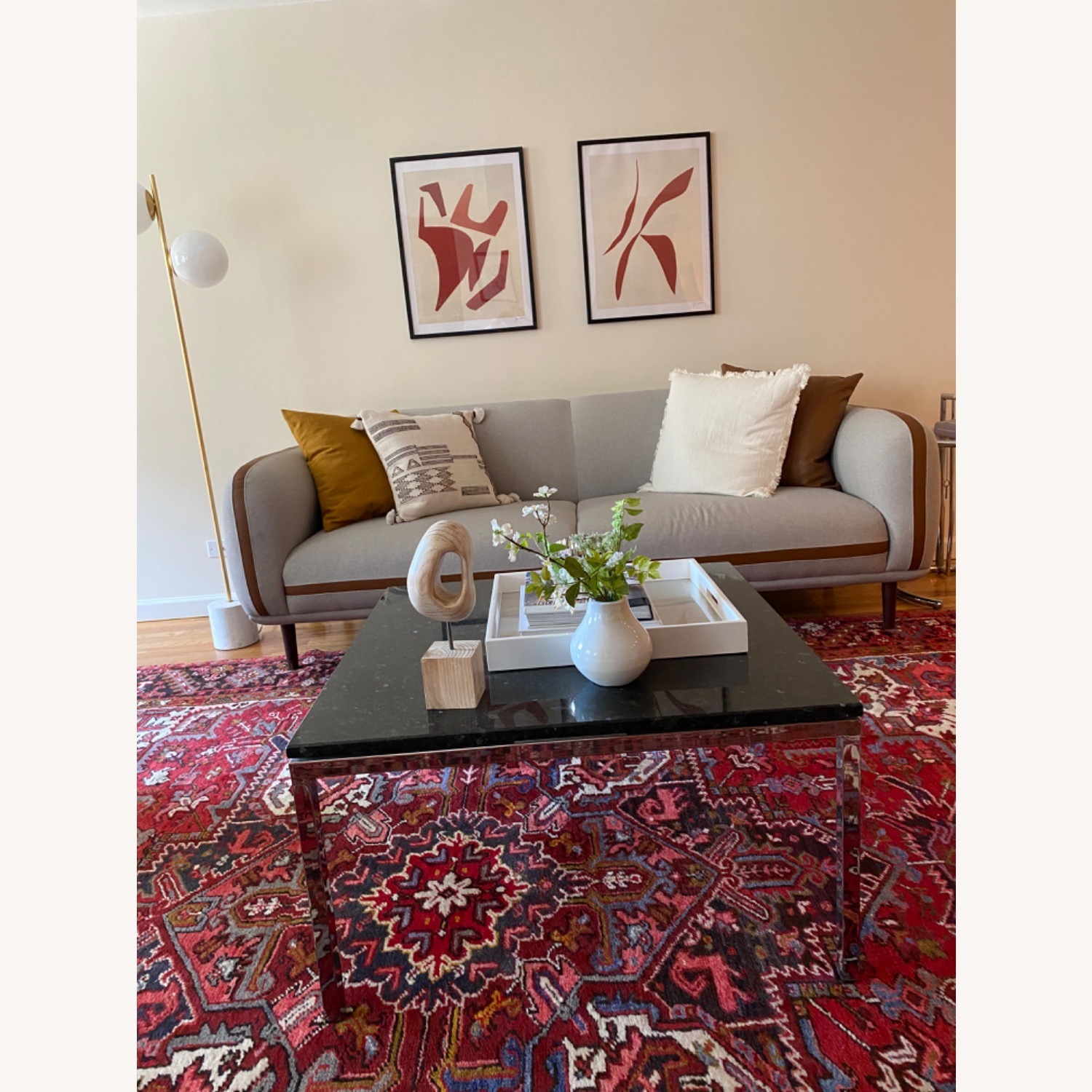 Modern Granite Coffee Table - image-5