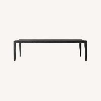 French Contemporary Rectangular Extension Dining Table