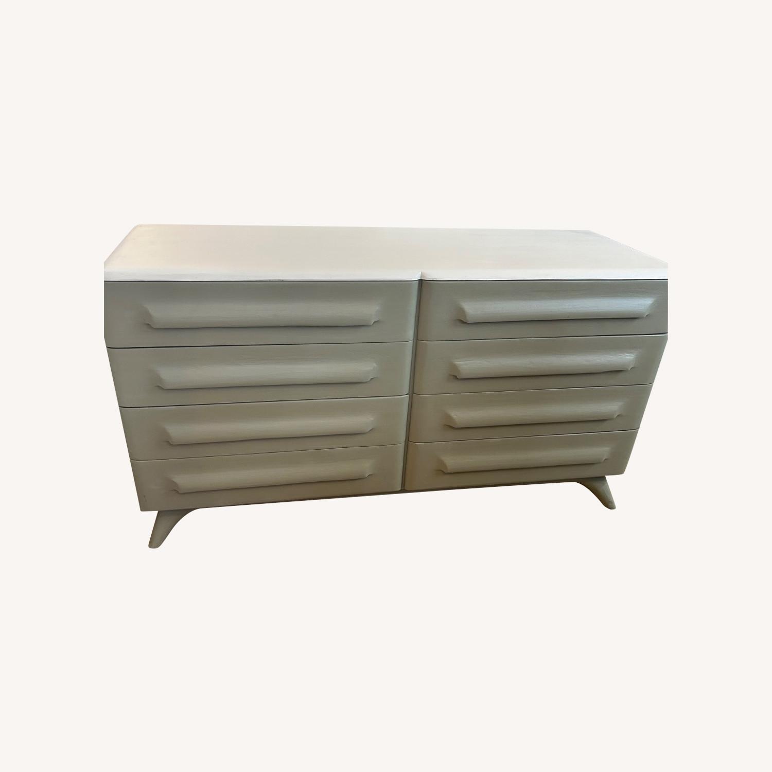 Sculptured Pine Dresser - image-0